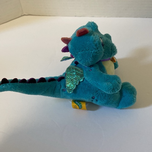 Vintage Gund Dragon Tales Ord the Blue Dragon Plush - Picture 5 of 7